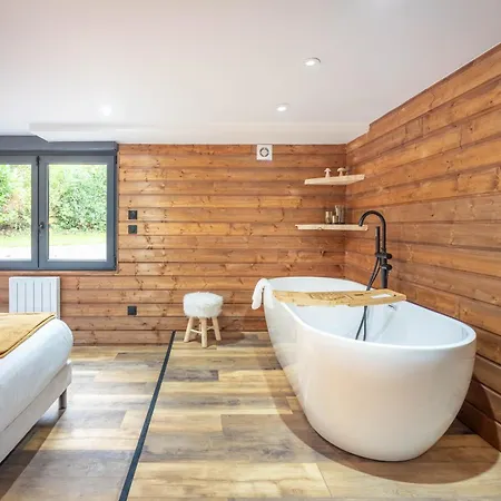 Chalet La Perle Verte, Luxe, Piscine, Et Sauna Gérardmer