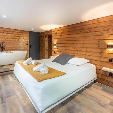 La Perle Verte, Luxe, Piscine, Et Sauna Chalet