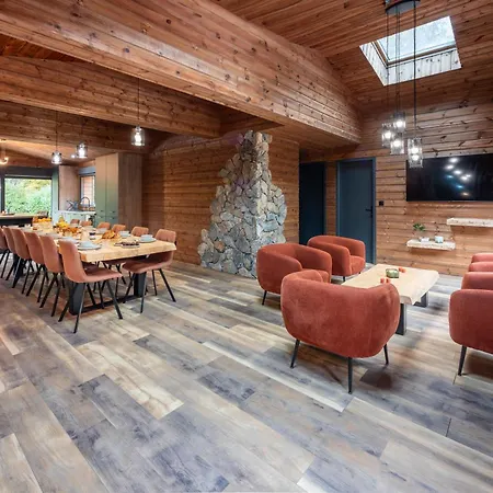 Chalet La Perle Verte, Luxe, Piscine, Et Sauna