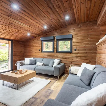 La Perle Verte, Luxe, Piscine, Et Sauna Chalet *