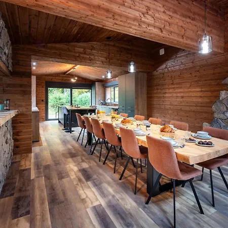 La Perle Verte, Luxe, Piscine, Et Sauna Chalet *