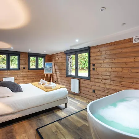 Chalet La Perle Verte, Luxe, Piscine, Et Sauna Gérardmer