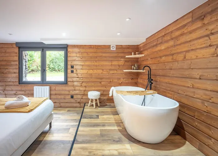 Domek alpejski La Perle Verte, Luxe, Piscine, Et Sauna Gérardmer