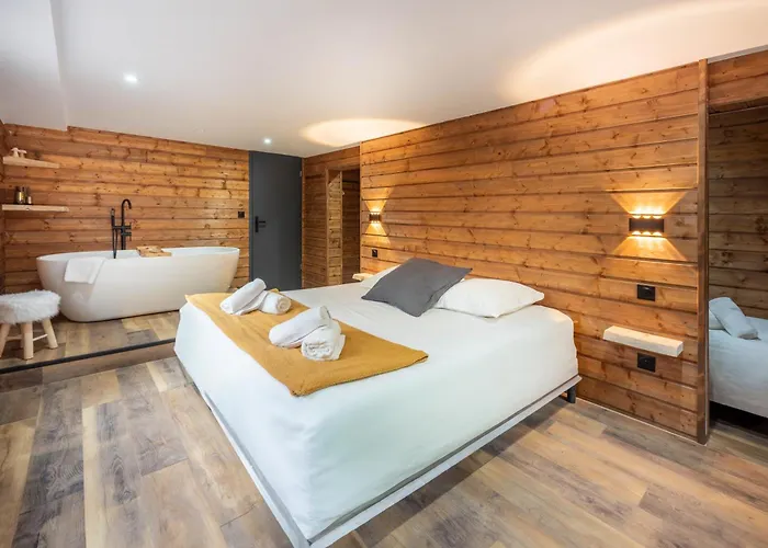 La Perle Verte, Luxe, Piscine, Et Sauna Domek alpejski