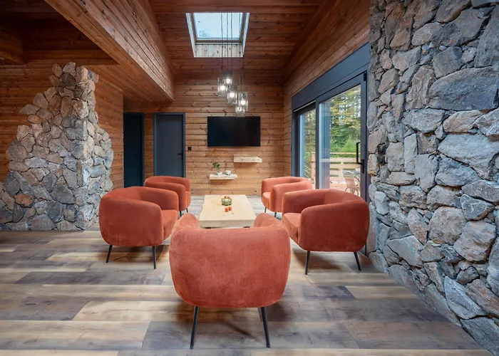 Domek alpejski La Perle Verte, Luxe, Piscine, Et Sauna Gérardmer