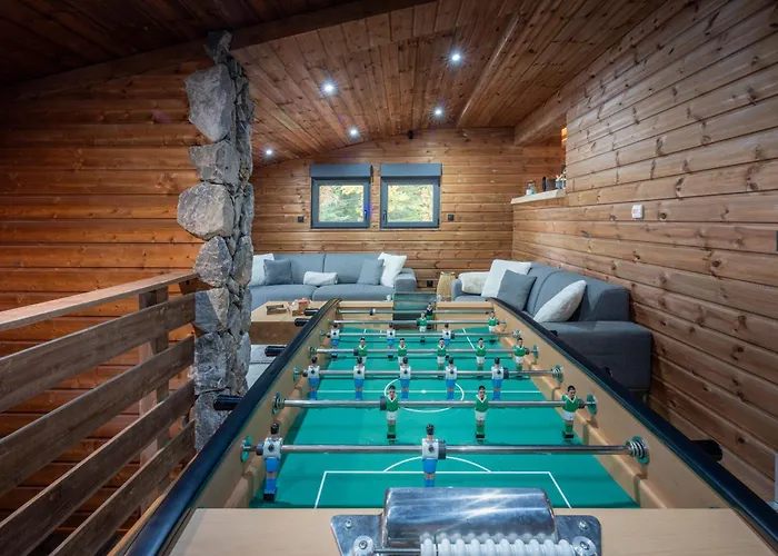 La Perle Verte, Luxe, Piscine, Et Sauna Domek alpejski *