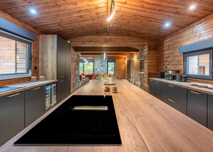 Domek alpejski La Perle Verte, Luxe, Piscine, Et Sauna Gérardmer