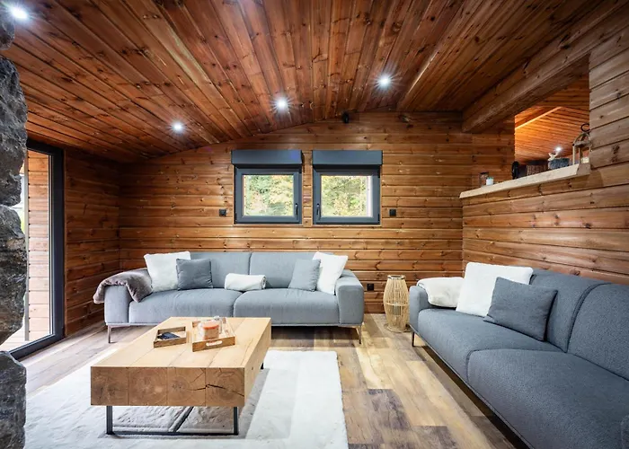 La Perle Verte, Luxe, Piscine, Et Sauna Domek alpejski Gérardmer